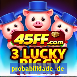 probabilidade de jogos de futebol